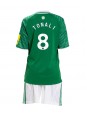 Newcastle United Sandro Tonali #8 Auswärts Trikotsatz für Kinder 2025-26 Kurzarm (+ Kurze Hosen)